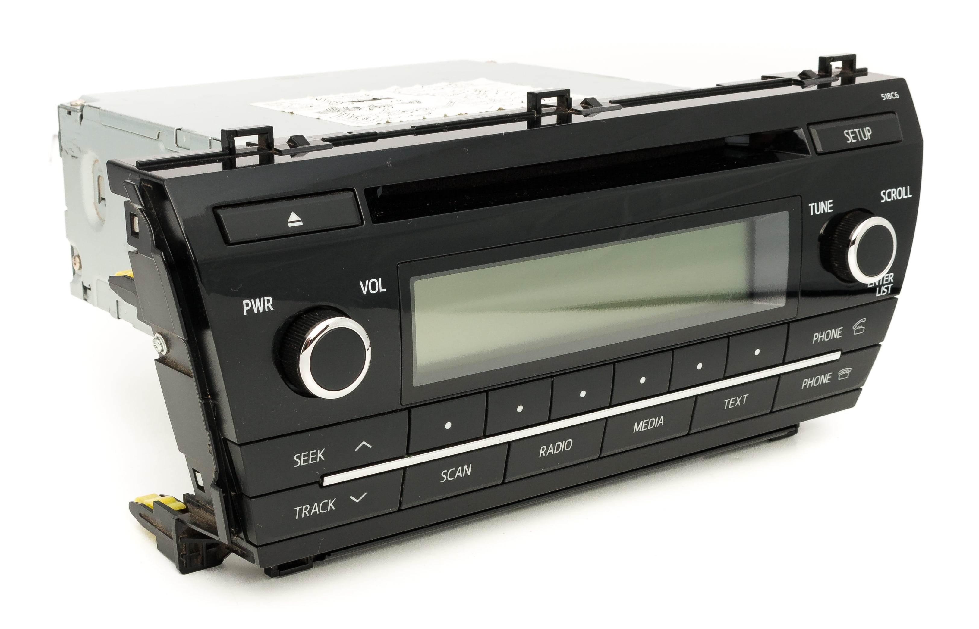 Restored Toyota 2014 - 2016 Corolla AM FM Receiver with Single Disc and Display 86120-02F60 (Refurbished)