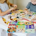 thumbnail image 3 of Melissa & Doug Make-a-Face Sticker Pad - Crazy Characters, 20 Faces, 5 Sticker Sheets - FSC Certified, 3 of 10
