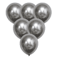 thumbnail image 2 of COLORS GLOBOS 12 pulgadas PLATA CROMO Bolsa con 50 piezas para fiesta y decoración, 2 of 3