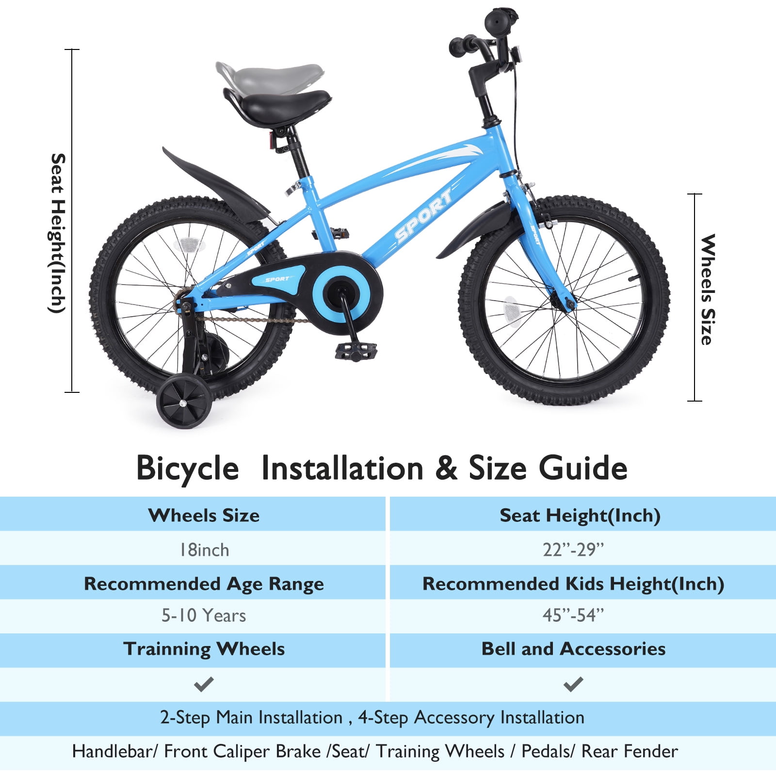 18 inch bike age range outlet
