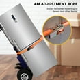 thumbnail image 5 of Rocita Hand Trucks - 880lbs Capacity Electric Hand Trucks 1200W Heavy Duty Stair Climber Trolley with 4M Safety Rope for Moving Furniture Logistics Warehouse, 5 of 10