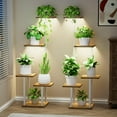 thumbnail image 1 of Plant Stand Indoor with Grow Light Metal Plant Shelf for Indoor Plants Multiple ed Corner Plant Stand Shelves Plant Rack Display Flower Holder for Living Room Patio Balco, 1 of 7