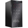 thumbnail image 1 of Ivation 18 Bottle Compressor Wine Cooler Refrigerator with Lock, Black, 1 of 8