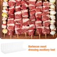 thumbnail image 3 of LNGOOR 4 Pcs Kitchen Tools Children‘s Rooster Barbecue Grill Portable Kebabs White, 3 of 8