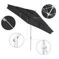 thumbnail image 2 of Havenside Home Perry 11ft Round Crank Lift Collar Tilt Aluminum Patio Umbrella by , Base Not Included Black, 2 of 5