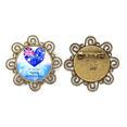 thumbnail image 1 of Feliz dia de la bandera de Australia en forma de corazon Broche de flores, regalo de joyería para mujeres y niñas Unbranded M, 1 of 3