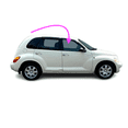 thumbnail image 3 of Fits: 2001-2010 Chrysler PT Cruiser Passenger Side Front Right Door Window Glass, 3 of 3