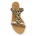thumbnail image 3 of Blowfish Malibu Women's Purru Rope Sandals, Sand Pixie Leopard/Rosegold Meteorite, Size 10, 3 of 3