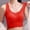 Red, variant on DuoJiaJ Plus Size Women's Seamless Front Closure Sports Bra With Supportive Design And Wire Comfort" Plus Size Bras Beige