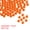 Orange, variant on REGALWOVEN Acrylic Round Beads Loose Bubble Craft Bead Assorted Colors for DIY Jewelry Making Orange