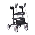 thumbnail image 1 of Upright Walker Drive Medical Elevate gris con asiento, 1 of 7