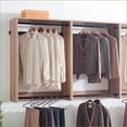 thumbnail image 3 of Closet Systems, Devi Modern Wall-Mounted Modular Oak Wood Closet with Storage | Oak | Wood, 3 of 6