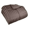 Impressions Fonda Classic All-Season Microfiber Polyester Reversible Striped Down Alternative Comforter