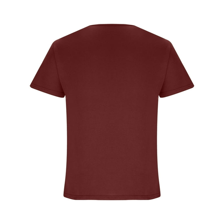 NoxwB Mens Workout Fittness Deep V Neck T Shirt for Men Low Cut V