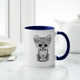 thumbnail image 4 of CafePress - Cute Baby Snow Leopard Cub Ceramic Mug - 11 oz Ceramic Mug - Novelty Coffee Tea Cup, 4 of 4
