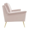 thumbnail image 3 of Modway Chesapeake Performance Velvet Sofa, Red, 3 of 5
