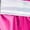 Hot Pink, variant on TiaoBug Women Metallic Alien Outfit Long Sleeve Front Zip Mock Neck Club Mini Dress with Alien Hair Hoop Green XXL