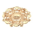 thumbnail image 2 of Crystal Flower Brooch, 2 of 2