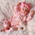 thumbnail image 1 of Reborn Baby Doll BABESIDE, vinilo suave de 20 pulgadas con accesorios, 1 of 9