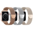 thumbnail image 1 of Apple Watch Band BELONGME Mesh Loop de acero inoxidable, paquete de 3, 1 of 7