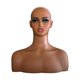 thumbnail image 4 of Cabeza de maniquí femenino con soporte de exhibición de collar de hombro, con cabezal de peluca de maquillaje, soporte de exhibición de sombrero para Estilo B, 4 of 10