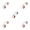 thumbnail image 2 of QualitChoice Broche Robe Style Simple Accessoire Mode Femme Bijoux Cadeau Chandail Perle Cardigan Clip Type 8 5Ensemble, 2 of 6