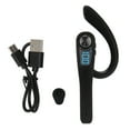 thumbnail image 2 of Single Ear  Headset,  Earpiece With Long Battery Life, Superior Sound Quality, Ergonomic Design, Perfect Fit For Driving Business With Voice Control, 2 of 8