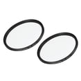 thumbnail image 1 of Filtros de lentes protectores Uxcell de 67 mm con marco delgado y filtros UV multicapa, paquete de 2, 1 of 5