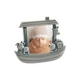 thumbnail image 2 of Creative Gifts International Noah's Ark 3x3 Photo Frame, Pewter Finish, 2 of 4