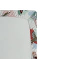 thumbnail image 3 of Ambesonne Birds and Nature Fitted Sheet, Wild Jungle Parrot, King Size, White Multicolor, 3 of 5