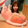thumbnail image 4 of 20-60cm Cartoon Snails Plush Toys Lovely Animal Pillow Stuffed Soft Kawaii Snail Dolls Sofa Cushion Cute Birthday Gift For Girls60cm, 4 of 4