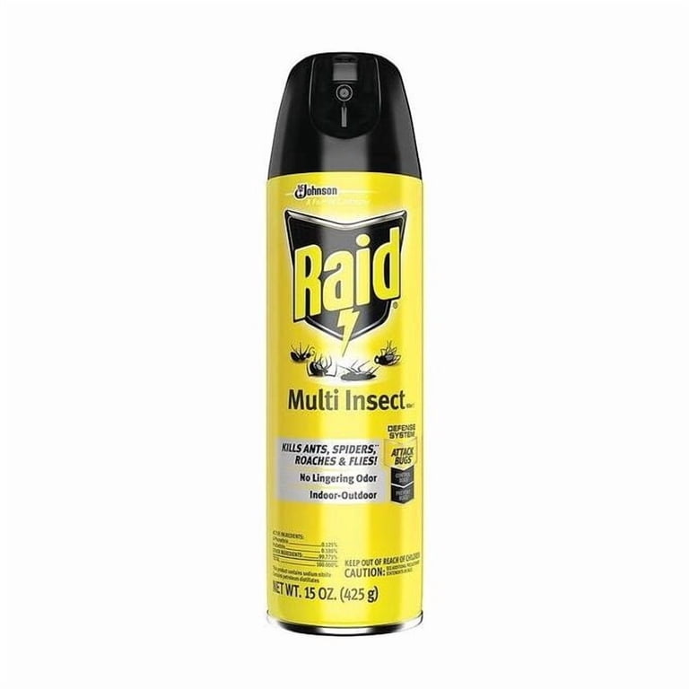 Raid Multi Insect Killer 7, 15 oz Indoor & Outdoor Spray photo 1