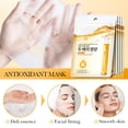 thumbnail image 4 of Mascarilla Facial de Colágeno 25ml | Reducción de arrugas e hidratación hidratante para mujeres | Material de biocelulosa para una piel suave | Calidad de spa nutritivo | Mejorar la reparación de la, 4 of 5