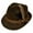 Brown1, variant on Alpine Oktoberfest Felt Hat Cap for Festiva