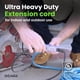 thumbnail image 2 of Cable de extensión GearIt Outdoor 10 AWG, 3 puntas, 30 m, azul, 2 of 9