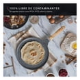 thumbnail image 2 of Crepera con Revestimiento Antiadherente de Mármol, Comal de Cocina Cookify (Gris, 32 cm), 2 of 8