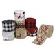 thumbnail image 4 of Cintas de arpillera con estampado de alce para árbol de Navidad, lazos de corona hechos a mano para envolver regalos, decoración de Navidad y Año Nuevo, 5 m/rollo, 4 of 4
