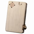 thumbnail image 4 of Kerosene lighter, Top Metal Pocket Lighter Daily Use, Sold Without Fuel.,SKU00902-玫瑰金虎, 4 of 13