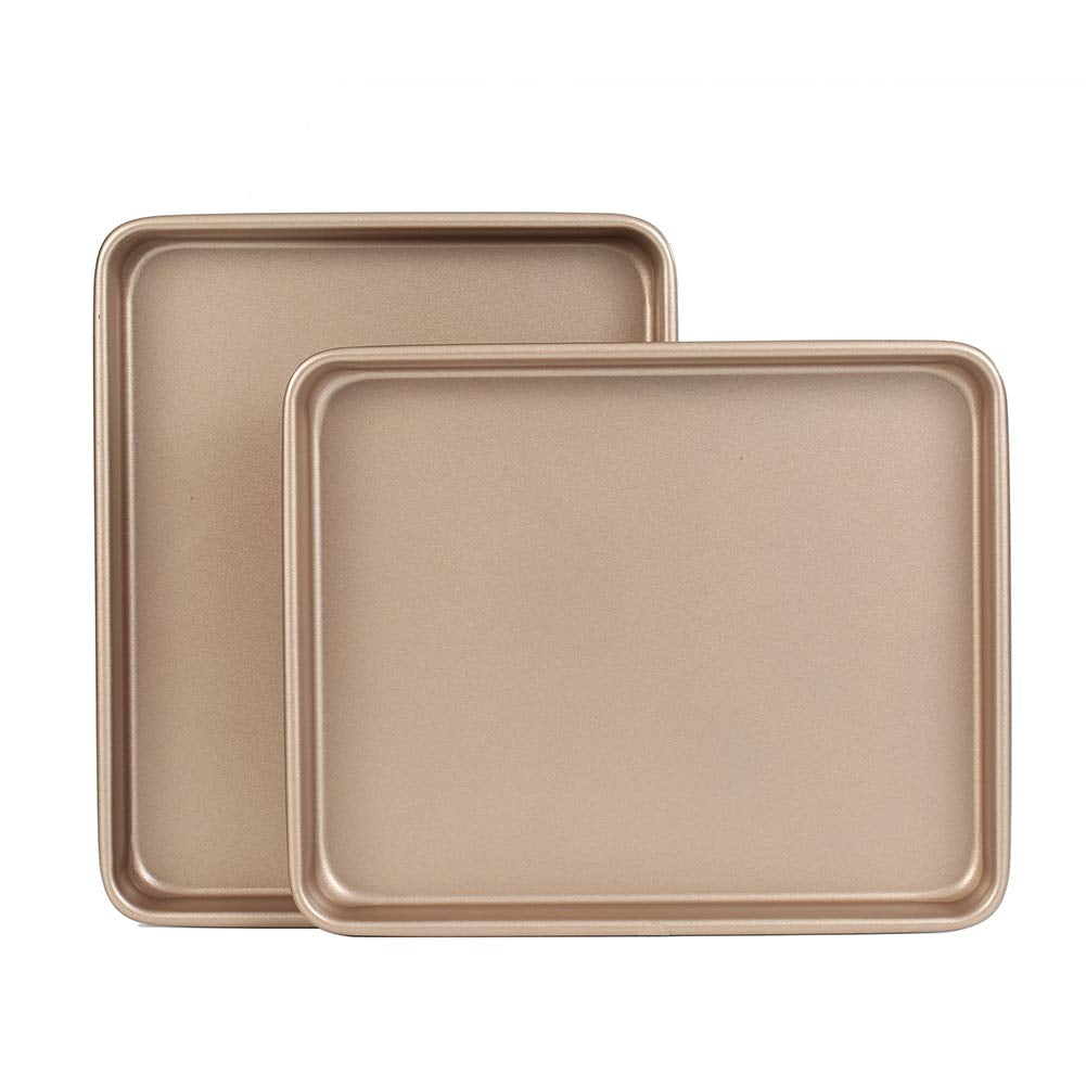 Nonstick Baking Sheet Pan Oven Set For Kitchen Cooking  13 Inch Cookie Bake Home Goods Dishes Carbon Steel Roast Non Stick Bakeware Trays Supplies Sets