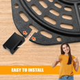 thumbnail image 3 of LAICAIW Air Fryer Replacement Parts for Ninja AF080 Mini Air Fryer, 4 PCS Heat Resistant Food Grade Anti-Scratch Silicone Air Fryer Rubber Feet Tabs Tips Parts Accessories Covers, 3 of 7