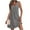 Gray, variant on Lovskoo 2024 Women's Casual Sundress with Pockets Summer Boho Beach Dress Color Block T-Shirts Dress V Neck Loose Tank Dresses Light Blue L