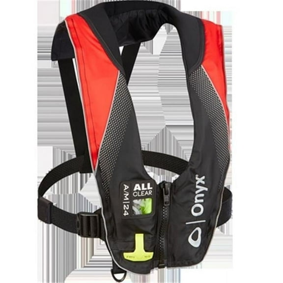 Onyx Outdoors ONX-132200-100-004-20 A-M-24 All Clear Inflatable Life Jacket