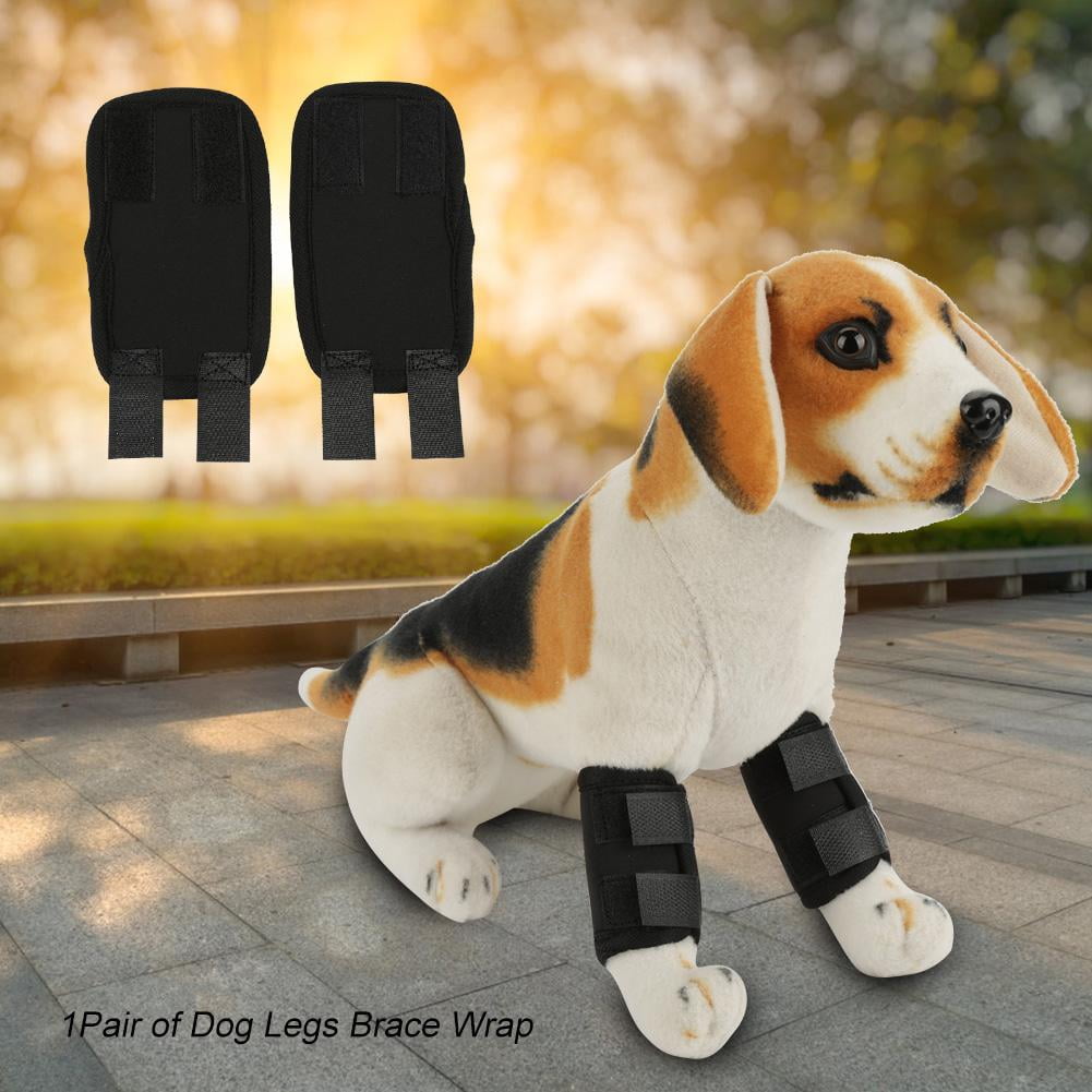 Cergrey 1 Pair of Dog Front Legs Brace Knees Protector Pet Surgical