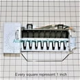 thumbnail image 2 of Whirlpool Ice Maker Assembly 4317943 (Ice Maker With arm & Wire Harness), 2 of 8