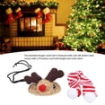 thumbnail image 3 of Gorro de Papá Noel con Dragón Barbudo Gorro de Papá Noel con Bufanda de Colores Brillantes para Accesorios Fotográficos de Atuendo de Fiesta de Navidad ANGGREK Otros, 3 of 8