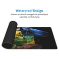 thumbnail image 4 of Pofeuu Colorful Viper Snake Print Desk Mat for Keyboard and Mouse，Computer Desk Matt for Desktop，Large Mouse Pad for Desk，Desk Pads on Top of Desks 12x31.5in, 4 of 8