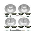 thumbnail image 2 of Power Stop Front and Rear Euro-Stop ECE-R90 Certified Brake Pad and Rotor Kit ESK4102, 2 of 5