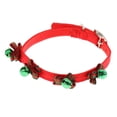 thumbnail image 5 of Adjustable Pet Christmas Festive Bell Collars For dogs and cats Holiday Gift Red, 5 of 10