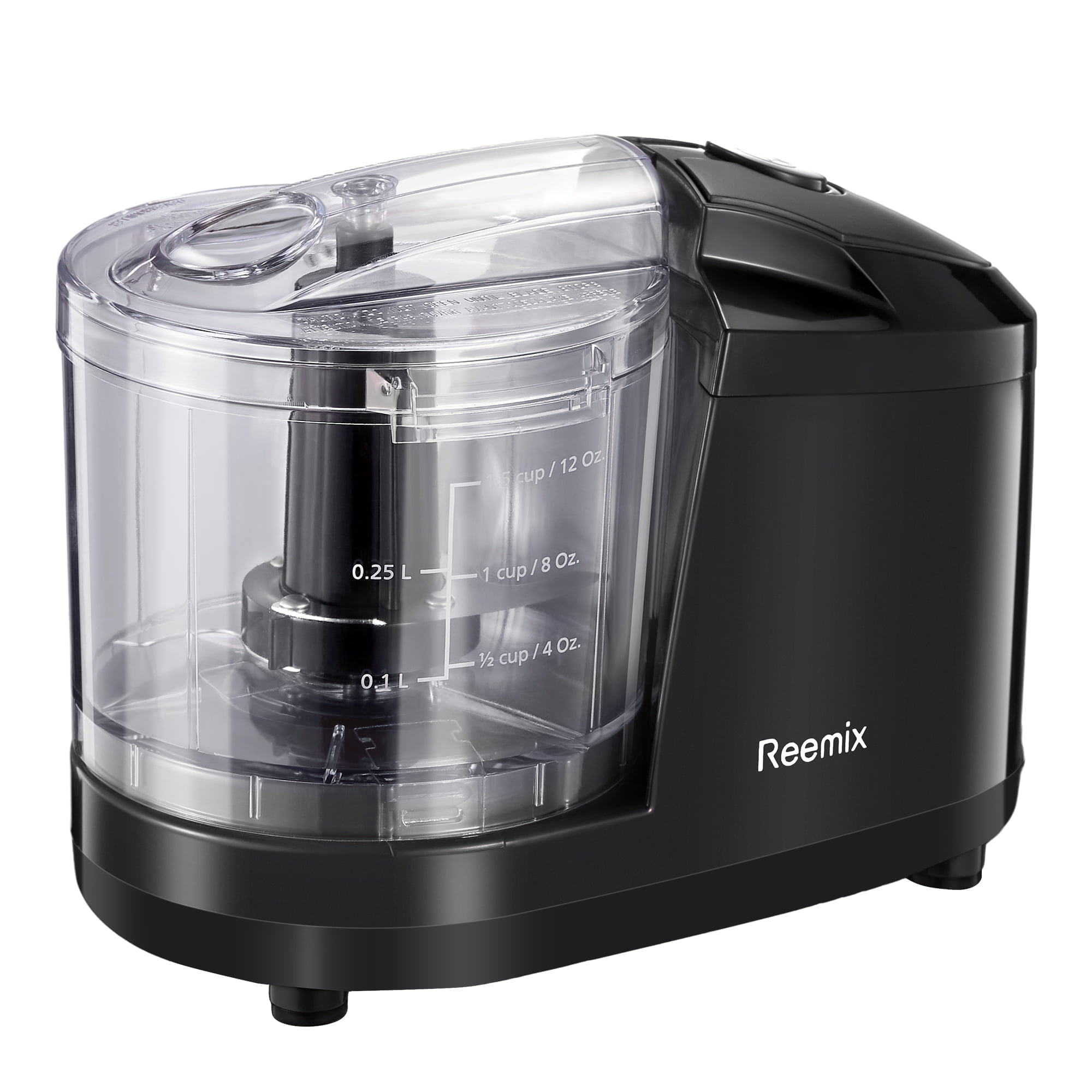 Reemix Mini Food Chopper, 350ml Electric Processor, Black photo 2
