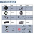 thumbnail image 7 of Bafang BBSHD Mid Drive Motor Kit 1000W Electric Bicycle Conversion Kits with C965 for Mountain Bike with 48V17.5AH Battery，1000w100mm Ebike Conversion Kit, 7 of 7